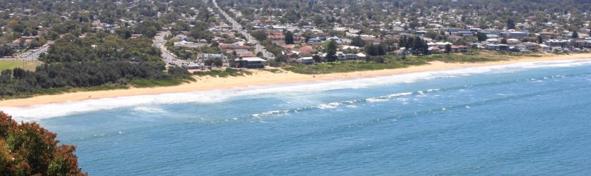 Umina Beach from Mt Ettalong